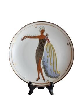 Erté "Diva II" Limited Edition Plate